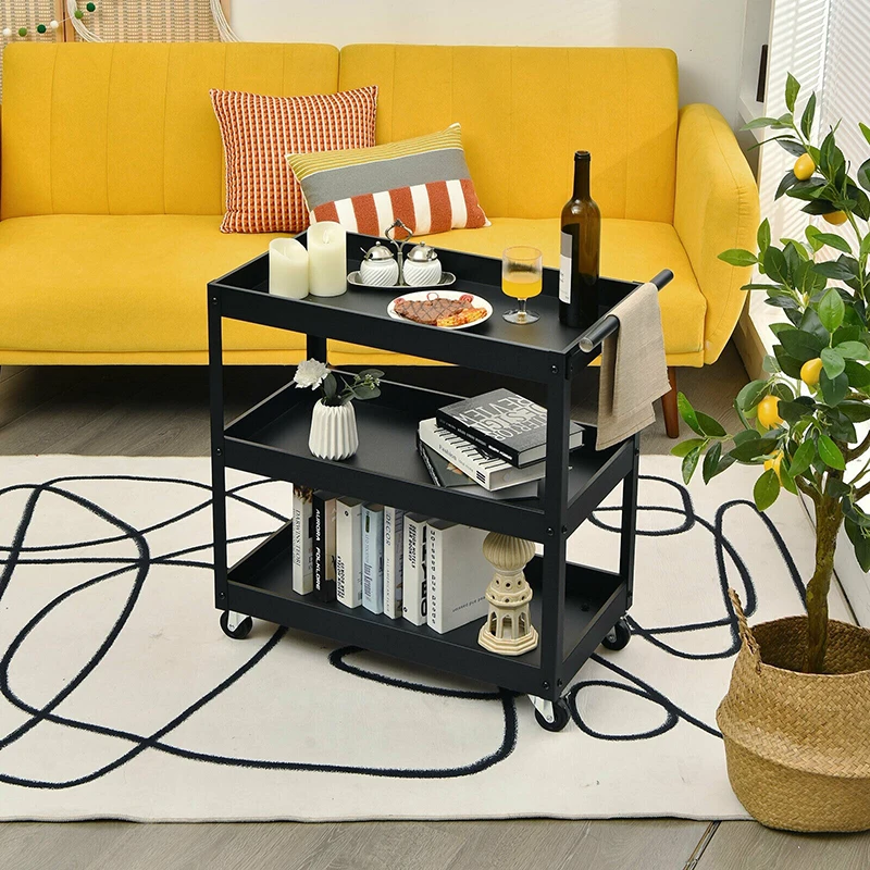 3-Tier Utility Cart Metal Mental Storage Service Trolley Large Storage Capacity Kitchen Islands Sturdy Steel Mobile Service Cart
3-Tier Utility Cart Metal Mental Storage Service Trolley Large Storage Capacity Kitchen Islands Sturdy Steel Mobile Service Cart