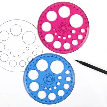 1pc 360-Degrees Round Ruler Plastic Tailor's Ruler for Measuring Angle DIY Sewing Measuring Tools
1pc 360-Degrees Round Ruler Plastic Tailor's Ruler for Measuring Angle DIY Sewing Measuring Tools