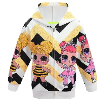 Autumn Toddler Girl Lol Dolls Clothes Zipper Cartoon Hooded Jacket Toddler Kids Children Lol Doll Coat Casual Outerwear for Girl 
Autumn Toddler Girl Lol Dolls Clothes Zipper Cartoon Hooded Jacket Toddler Kids Children Lol Doll Coat Casual Outerwear for Girl