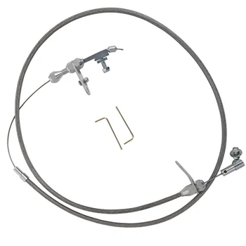 Fits Cable Kickdown Stainless Steel Braided For Chrysler Mopar 727 Transmission Universal Nice New
Fits Cable Kickdown Stainless Steel Braided For Chrysler Mopar 727 Transmission Universal Nice New