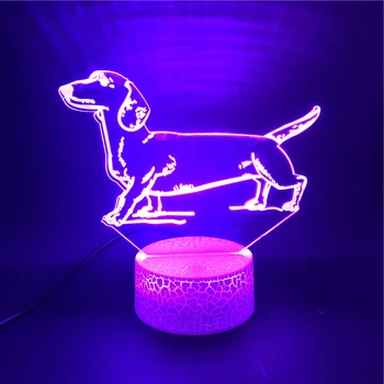 Bluetooth Base A Dachshund Animal Present for Student LED Night Light Lamp for Bedside for Halloween Atmosphere with Remote
Bluetooth Base A Dachshund Animal Present for Student LED Night Light Lamp for Bedside for Halloween Atmosphere with Remote