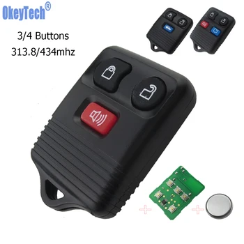 OkeyTech Remote Control Car Key For Ford Mazda 3/4 Buttons 313.8/434mhz Transit Keyless Entry Clicker Transmitter Uncut Blade
OkeyTech Remote Control Car Key For Ford Mazda 3/4 Buttons 313.8/434mhz Transit Keyless Entry Clicker Transmitter Uncut Blade