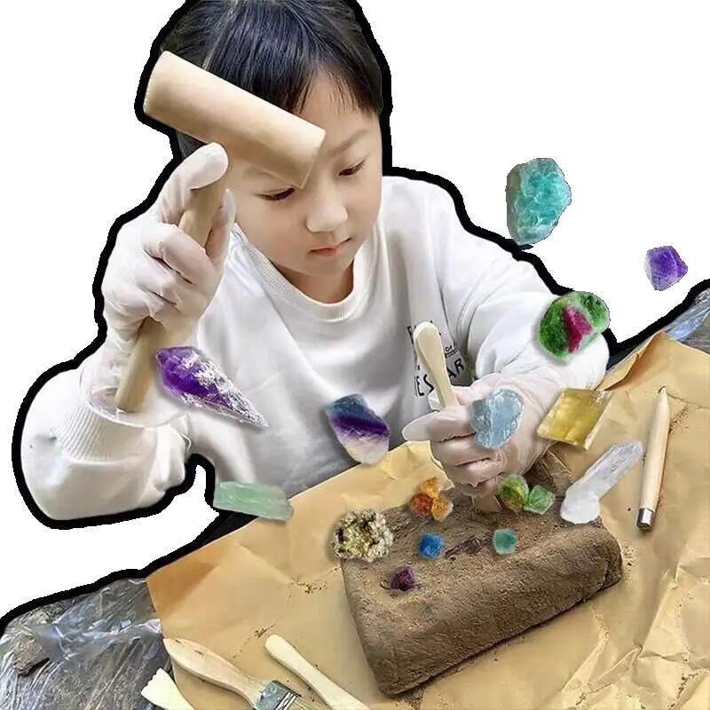 Digging up fossils toy DIY archaeological excavation kit crystal fossil mining kit kids learning educational craft assembly toys
Digging up fossils toy DIY archaeological excavation kit crystal fossil mining kit kids learning educational craft assembly toys