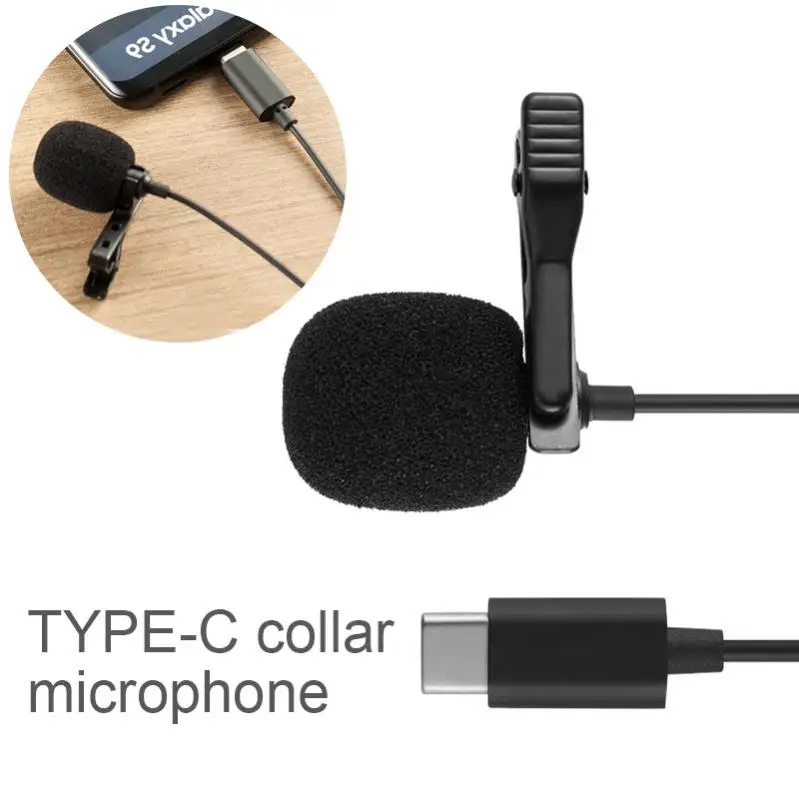 Mini Microphone Mic USBC TypeC Mic Condenser Audio Recording for Android Smartphone Clip-on Metal Clip Live Studio Microphone
Mini Microphone Mic USBC TypeC Mic Condenser Audio Recording for Android Smartphone Clip-on Metal Clip Live Studio Microphone