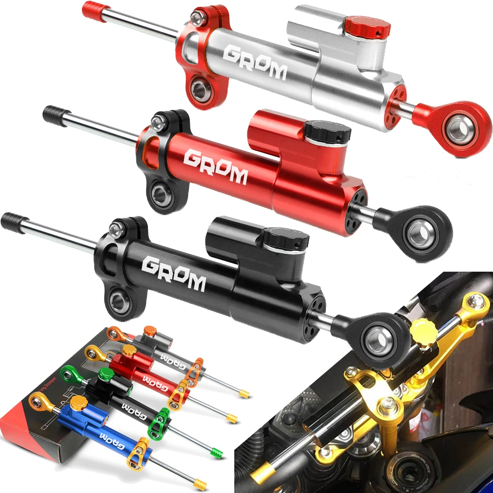 For Honda GROM MSX125 MSX 125 2014 2015 2016 2017 2018 2019 Universal Motorcycle CNC Adjustable Steering Damper Stabilizer
For Honda GROM MSX125 MSX 125 2014 2015 2016 2017 2018 2019 Universal Motorcycle CNC Adjustable Steering Damper Stabilizer