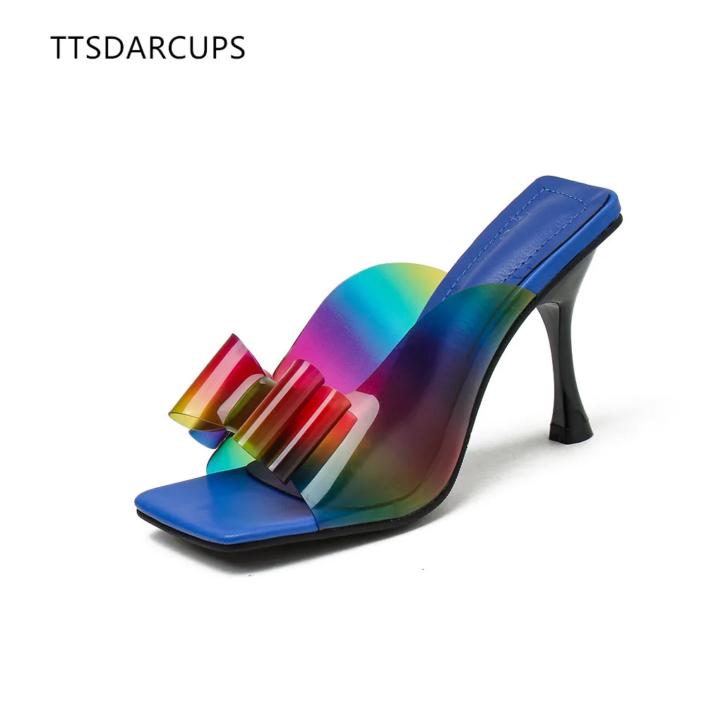 TTSDARCUPS Net red versatile 2020 new transparent bow square sandals 35-41 High heel slippers Sexy crystal women's shoes
TTSDARCUPS Net red versatile 2020 new transparent bow square sandals 35-41 High heel slippers Sexy crystal women's shoes