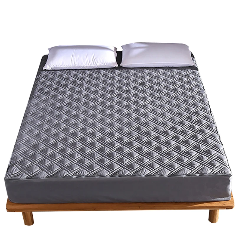 New Thicken Bed Sheet 100% Cotton Quilted Sheet Bedding Linens with Elastic Band Dust Proof Mattress Protector for Bed Anti-mite
New Thicken Bed Sheet 100% Cotton Quilted Sheet Bedding Linens with Elastic Band Dust Proof Mattress Protector for Bed Anti-mite