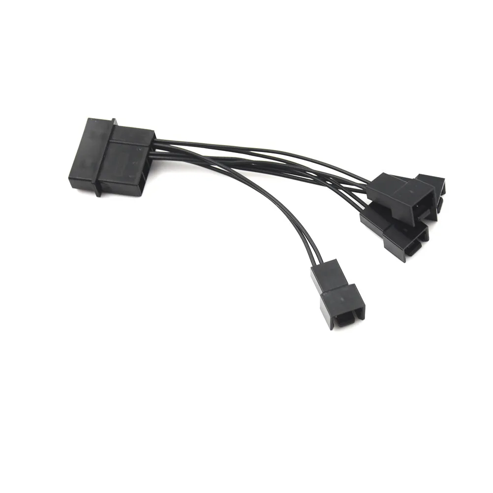 4 Way 3 Pin Computer Multi Power Fan Durable ConnectorBlack Cable Extension Splitter Adapter
4 Way 3 Pin Computer Multi Power Fan Durable ConnectorBlack Cable Extension Splitter Adapter