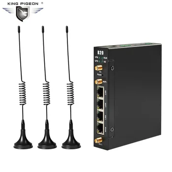 Wireless 4G Router 300Mbps Industrial Router Supports VPN 1 WAN 3 LAN With Sim Card Slot R20 
Wireless 4G Router 300Mbps Industrial Router Supports VPN 1 WAN 3 LAN With Sim Card Slot R20
