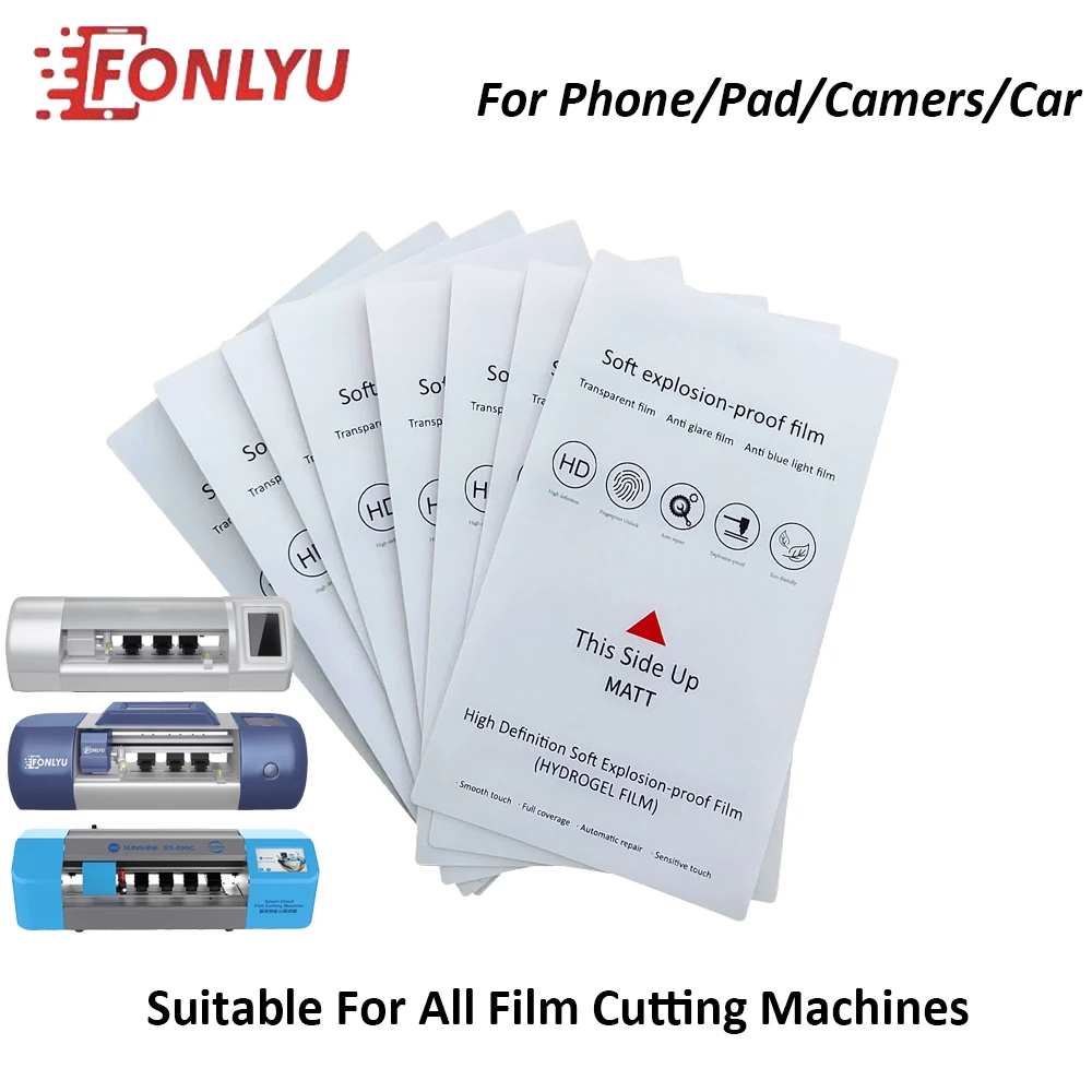 Гидрогелевая пленка, Защитная пленка для экрана Мобильный телефон Pad Fonlyu, режущий станок для плоттера
Гидрогелевая пленка, Защитная пленка для экрана Мобильный телефон Pad Fonlyu, режущий станок для плоттера