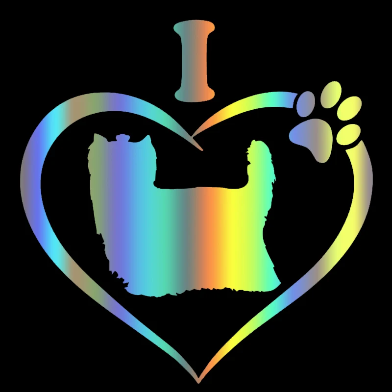 S51580 Various Sizes/Colors Car Stickers Vinyl Decal I Love My Yorkshire Terrier (Long Hair) Dog Animal Motorcycle Decorative
S51580 Various Sizes/Colors Car Stickers Vinyl Decal I Love My Yorkshire Terrier (Long Hair) Dog Animal Motorcycle Decorative