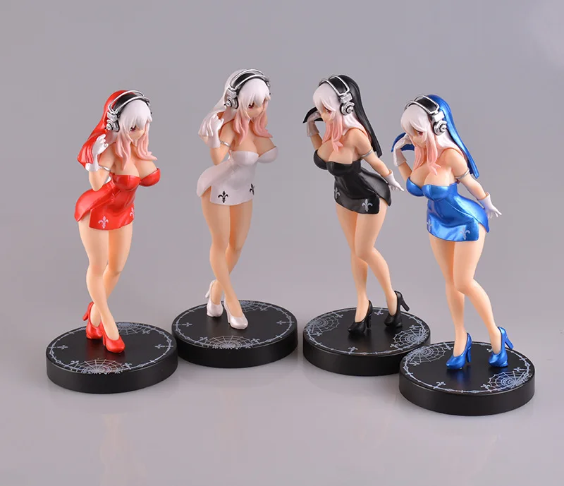 18 см Супер SONICO монашка токонацу SUPERSONICO сексуальная фигурка девушки и anese Аниме ПВХ