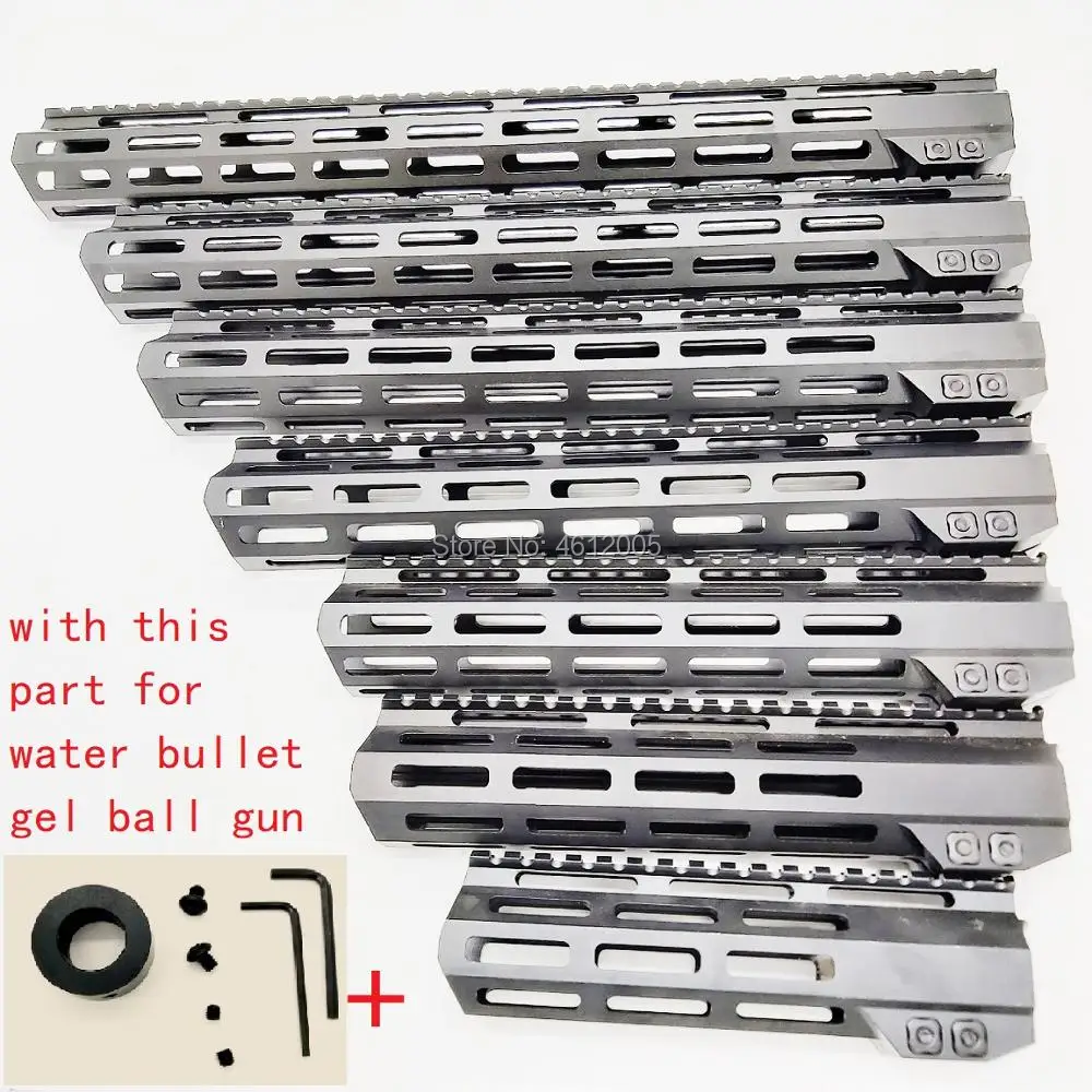 MLOK handguard Free Float Super Slim ar 15 Handguard Quad Rail steel Nut For jinming 9 M4A1 water gel bullet gel ball gun toy
MLOK handguard Free Float Super Slim ar 15 Handguard Quad Rail steel Nut For jinming 9 M4A1 water gel bullet gel ball gun toy