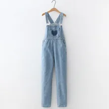 Casual Loose Women's Jeans Overalls Shoulder Strap Jumpsuit Hip Hop Women Cargo Bib Pants Cowboy Female Jean Dungarees 
Casual Loose Women's Jeans Overalls Shoulder Strap Jumpsuit Hip Hop Women Cargo Bib Pants Cowboy Female Jean Dungarees