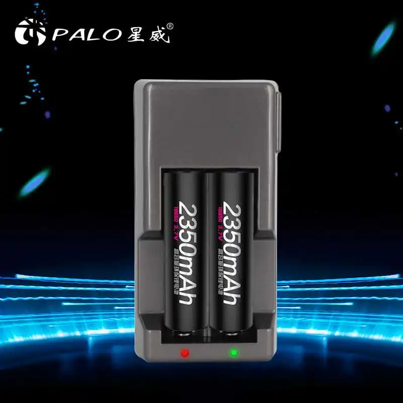 PALO Smart LED Battery Charger Smart for 26650 226502 18650 26500 17670 18500 17500 17335 lithium battery 3.7V 2 slots charger
PALO Smart LED Battery Charger Smart for 26650 226502 18650 26500 17670 18500 17500 17335 lithium battery 3.7V 2 slots charger
