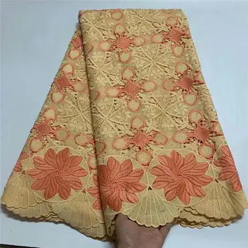 Nigerian Lace Fabric for Party Dress 2020 Latest Design Cotton African Lace Fabrics French Swiss Voile Lace 5 Yards
Nigerian Lace Fabric for Party Dress 2020 Latest Design Cotton African Lace Fabrics French Swiss Voile Lace 5 Yards