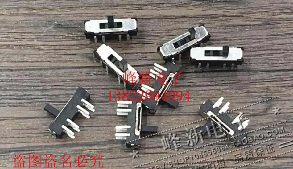 10Pcs Small miniature double row 3-speed 8-pin switch in-line vertical toggle switch sliding switch handle length 4MM
10Pcs Small miniature double row 3-speed 8-pin switch in-line vertical toggle switch sliding switch handle length 4MM