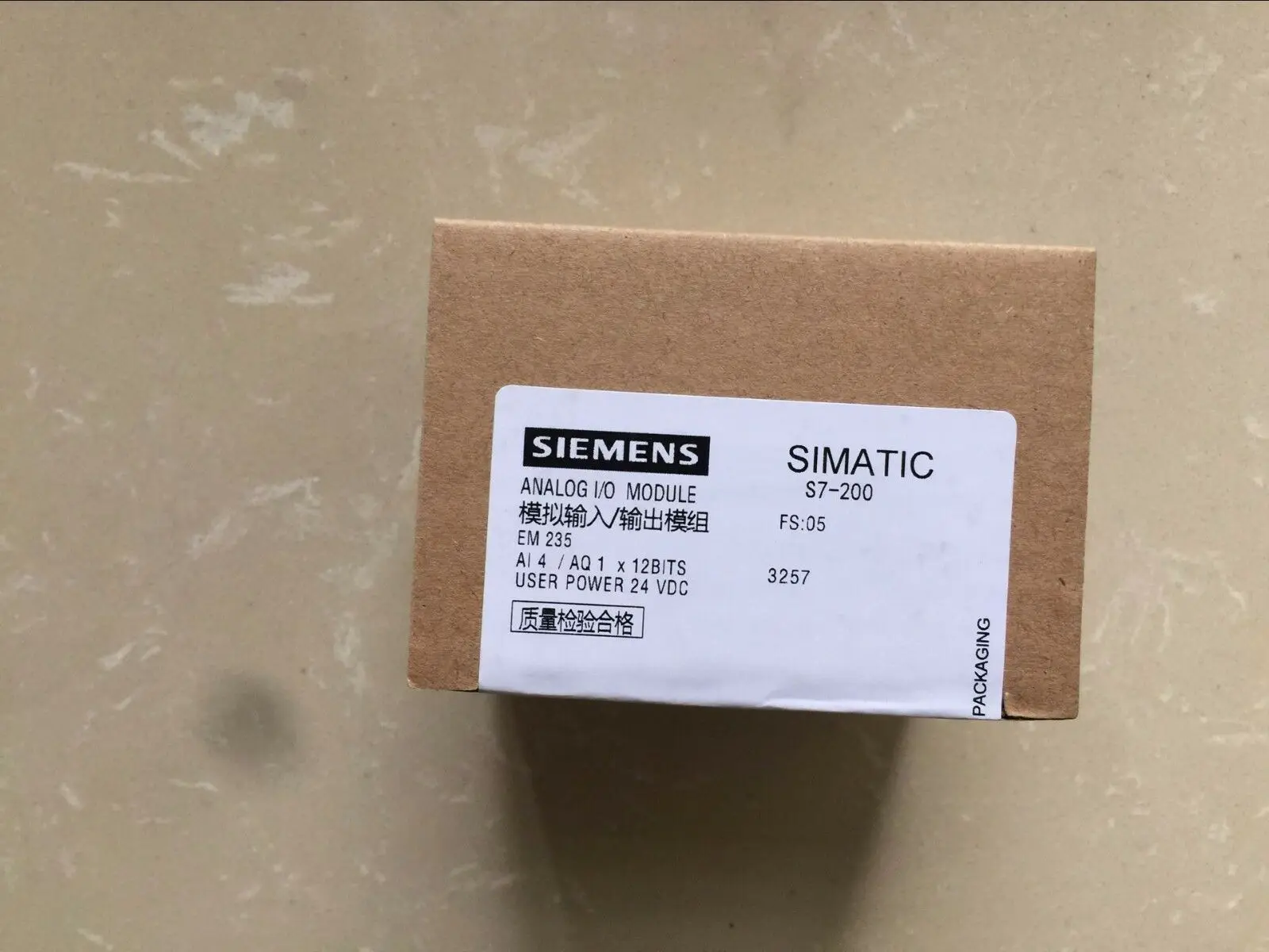 Модуль Siemens S7-200 PLC EM235 6ES7235-0KD22-0XA0 в коробке 1 шт. новинка | Безопасность и защита