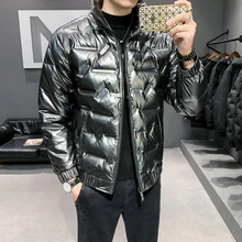 2021 New Men Bright Leather Coat Thicken Warm Winter Stand collar Jacket Casual Parka Outwear Waterproof Down Jacket Clothing
2021 New Men Bright Leather Coat Thicken Warm Winter Stand collar Jacket Casual Parka Outwear Waterproof Down Jacket Clothing