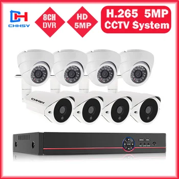 8CH 5MP AHD DVR Kit CCTV Camera System 8PCS 5.0mp Security Camera IP67 Outdoor Video Surveillance System
8CH 5MP AHD DVR Kit CCTV Camera System 8PCS 5.0mp Security Camera IP67 Outdoor Video Surveillance System