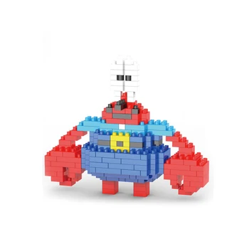 Krabs Micro Blocks Squidward Cartoon Patrick Star Small Model Plankton Mini Gary Figures Diamond With 9cm Building Bricks Toys
Krabs Micro Blocks Squidward Cartoon Patrick Star Small Model Plankton Mini Gary Figures Diamond With 9cm Building Bricks Toys