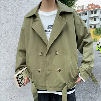 Autumn Cotton Korean Jacket Men's Fashion Solid Color Casual Jackets Mens Streetwear Wild Loose Hip Hop Bomber Jacket Men M-2XL
Autumn Cotton Korean Jacket Men's Fashion Solid Color Casual Jackets Mens Streetwear Wild Loose Hip Hop Bomber Jacket Men M-2XL