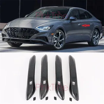 For Hyundai Sonata Sensuous DN8 2019 2020 ABS Carbon Fiber Color Car Door handle Cover Trim Car Styling Accessories
For Hyundai Sonata Sensuous DN8 2019 2020 ABS Carbon Fiber Color Car Door handle Cover Trim Car Styling Accessories