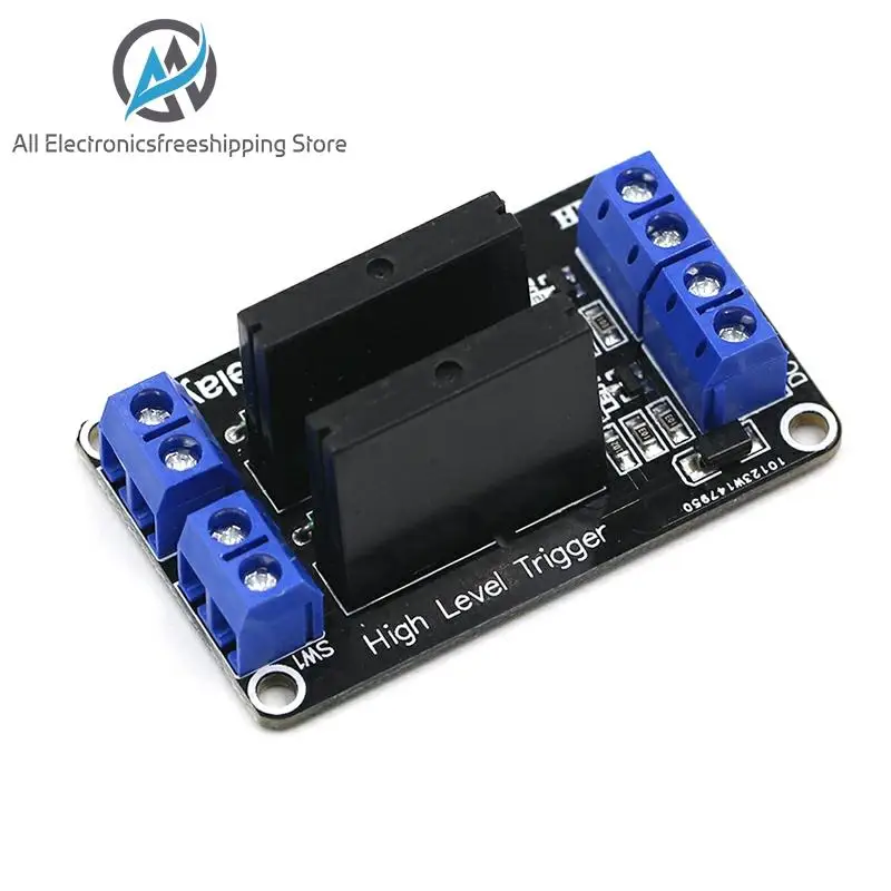 2 канала OMRON SSR G3MB 202P 5 в постоянного тока твердотельные релейные платы модуль