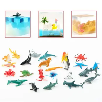 24 Pcs/set Epoxy Mold Filling Material Simulation Deep Sea Biological Animal Model Children Toys DIY Craft Making Filler T4MD
24 Pcs/set Epoxy Mold Filling Material Simulation Deep Sea Biological Animal Model Children Toys DIY Craft Making Filler T4MD