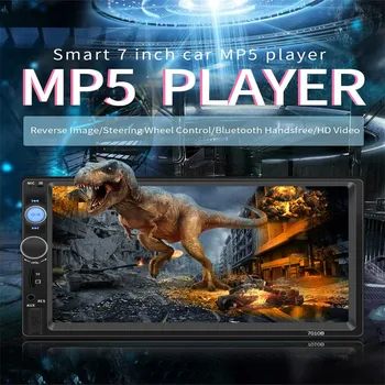 Car Radio Player 7" Autoradio Multimedia Player 7010B Car Stereo MP5 Car Rear View Camera GPS Navigation Steering Wheel Control
Car Radio Player 7" Autoradio Multimedia Player 7010B Car Stereo MP5 Car Rear View Camera GPS Navigation Steering Wheel Control