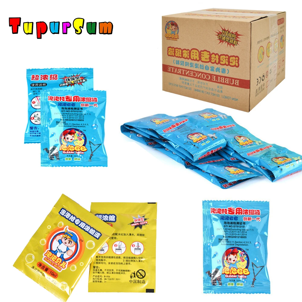 10PCS Water Soap Bubble Slime Liquid Bubble Refills Blowing Toys Bubbles Water Concentrate Soap For Bubbling Gun Refills Toy
10PCS Water Soap Bubble Slime Liquid Bubble Refills Blowing Toys Bubbles Water Concentrate Soap For Bubbling Gun Refills Toy