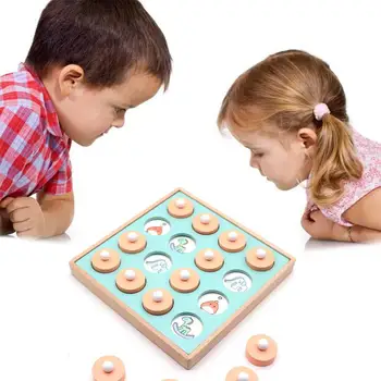 Kids Wooden Memory Match Chess Game Children Early Educational 3D Puzzles Family Party Casual Interaction Game Puzzles
Kids Wooden Memory Match Chess Game Children Early Educational 3D Puzzles Family Party Casual Interaction Game Puzzles