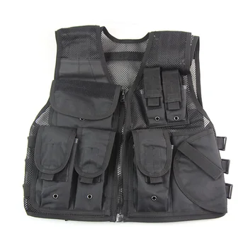Tactical Vest Body Armor Adjustable Combat Multi-pocket Military Mesh Vest For CS Game Hiking Hunting Protective Equipment
Tactical Vest Body Armor Adjustable Combat Multi-pocket Military Mesh Vest For CS Game Hiking Hunting Protective Equipment