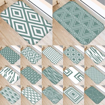 1pcs 40*60cm Green Geometric Pattern Anti-Slip Suede Carpet Door Mat Doormat Outdoor Kitchen Living Room Floor Mat Rug 48292
1pcs 40*60cm Green Geometric Pattern Anti-Slip Suede Carpet Door Mat Doormat Outdoor Kitchen Living Room Floor Mat Rug 48292