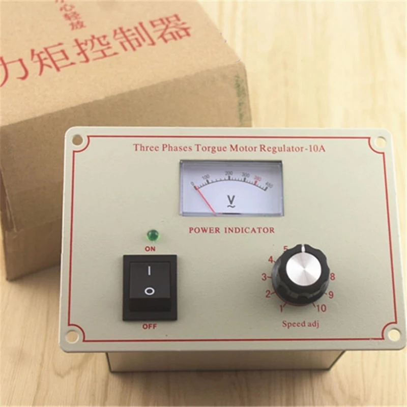 Torque motor controller 10A YTC-10A torque motor controller three-phase torque meter speed regulator 380V
Torque motor controller 10A YTC-10A torque motor controller three-phase torque meter speed regulator 380V
