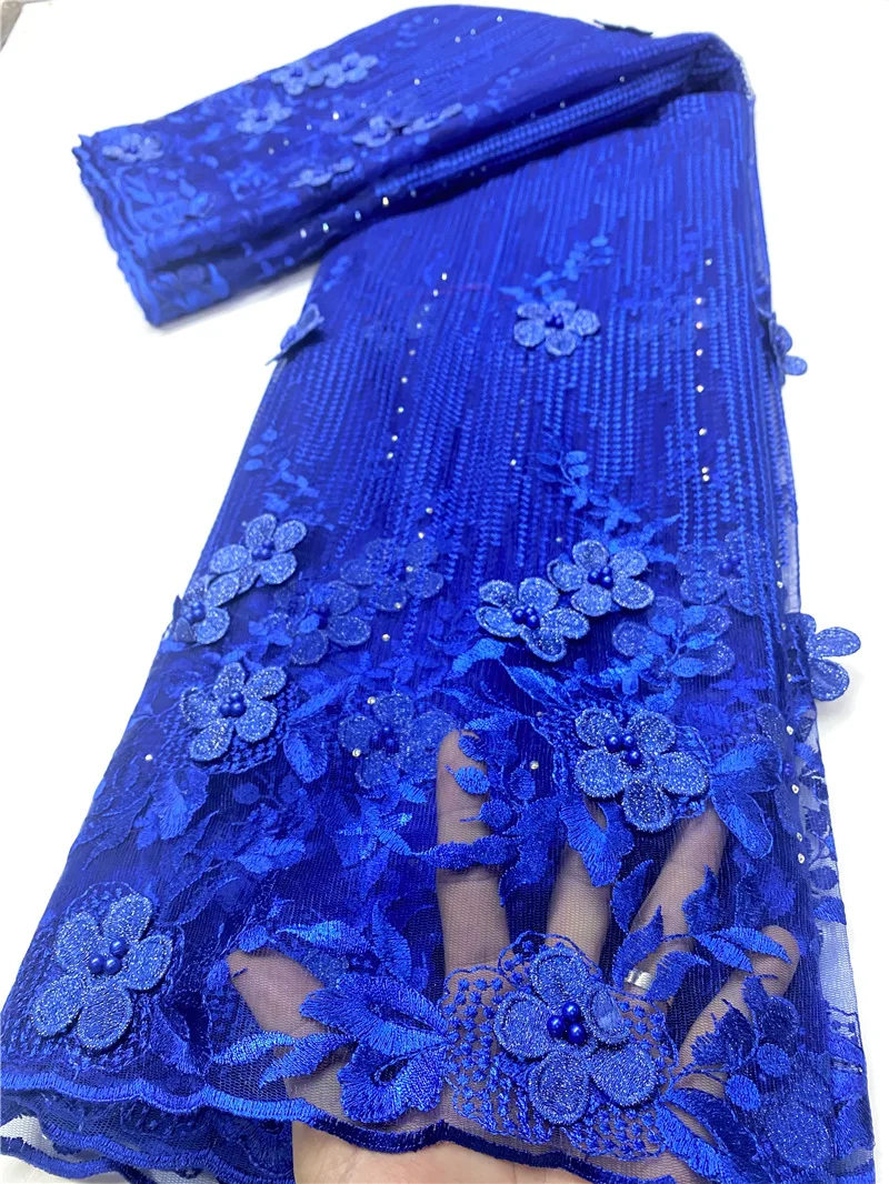 Latest African 3D Beaded Lace Fabric Sewing French Lace Fabric Embroidery Nigerian Tulle Lace Fabrics For Women Party YA3647B-5
Latest African 3D Beaded Lace Fabric Sewing French Lace Fabric Embroidery Nigerian Tulle Lace Fabrics For Women Party YA3647B-5