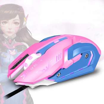 Silent Gaming Mouse Optical Wired 6D PC Gamer Mause Pink Cute Cartoon Rabbit 3200DPI LED Ergonomic Mice For Girl Lady Use
Silent Gaming Mouse Optical Wired 6D PC Gamer Mause Pink Cute Cartoon Rabbit 3200DPI LED Ergonomic Mice For Girl Lady Use