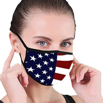1pc USA Flag Print Cotton Face Mask Fashion Activated Carbon Mask Washable And Reusable Mouth Caps Washable Mascarillas Tela
1pc USA Flag Print Cotton Face Mask Fashion Activated Carbon Mask Washable And Reusable Mouth Caps Washable Mascarillas Tela