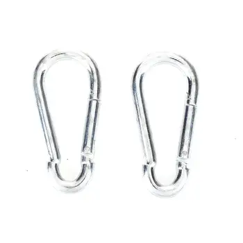 Carabiner Lock Catch Abdominal Muscles Motion Fitness Exercise 2pcs Silver Fitness Hook Reduce Weight Gym Outdoors
Carabiner Lock Catch Abdominal Muscles Motion Fitness Exercise 2pcs Silver Fitness Hook Reduce Weight Gym Outdoors
