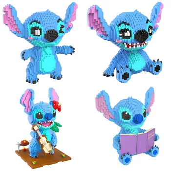 Disney Lilo & Stitch Stitch building blocks Cartoon animal image Reading style Building practical skills brain game gift
Disney Lilo & Stitch Stitch building blocks Cartoon animal image Reading style Building practical skills brain game gift