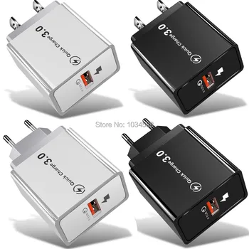 Fast Rapid Quick Charging Eu US Wall Charger QC3.0 5V 3.5A Adapter For Iphone Samsung Android phone PC
Fast Rapid Quick Charging Eu US Wall Charger QC3.0 5V 3.5A Adapter For Iphone Samsung Android phone PC