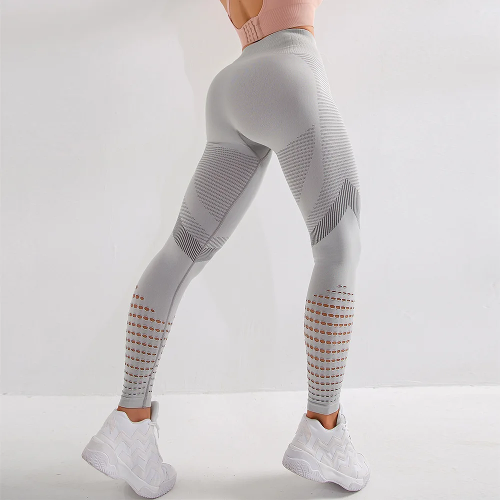 New Style European and American-Style Peach Buttock High-waisted Slimming Cool Skinny Porous WOMEN'S Legging Pants
New Style European and American-Style Peach Buttock High-waisted Slimming Cool Skinny Porous WOMEN'S Legging Pants