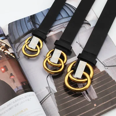 2020New style men's high quality ancient gold letter buckle belt women's belt women's fashion belt casual and versatile
2020New style men's high quality ancient gold letter buckle belt women's belt women's fashion belt casual and versatile