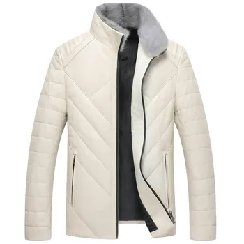 2019 new arrival winter high quality sheepskin&mink fur collar white duck down jackets men,men's real leather coat,YR002
2019 new arrival winter high quality sheepskin&mink fur collar white duck down jackets men,men's real leather coat,YR002