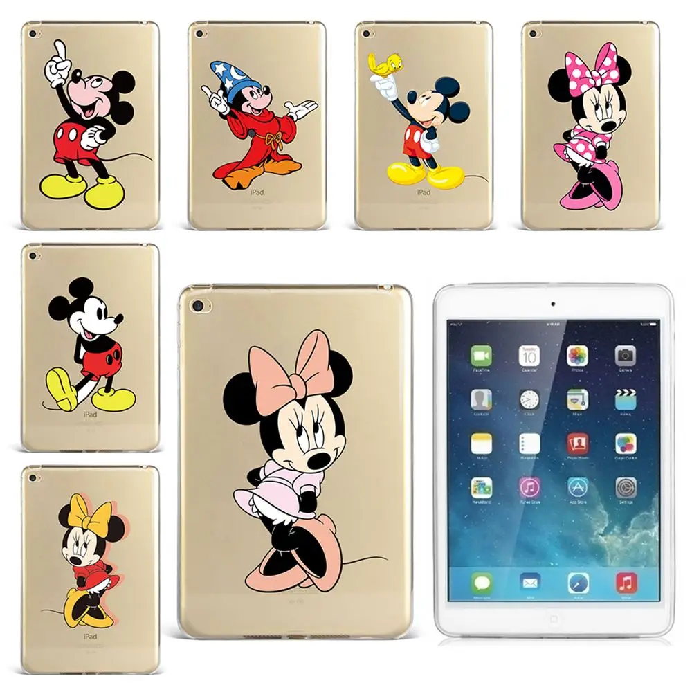 Cute Cartoon Mickey Minnie Mouse TPU Silicone Soft Tablet Case Cover For Apple iPad Air 1 2 9.7" 5th 2017 6th 2018 Pro 9.7" 2016
Cute Cartoon Mickey Minnie Mouse TPU Silicone Soft Tablet Case Cover For Apple iPad Air 1 2 9.7" 5th 2017 6th 2018 Pro 9.7" 2016