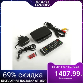 Set-top box for digital TV D-COLOR DC702HD, FullHD, DVB-T2, HDMI, RCA, USB, black 2996538
Set-top box for digital TV D-COLOR DC702HD, FullHD, DVB-T2, HDMI, RCA, USB, black 2996538