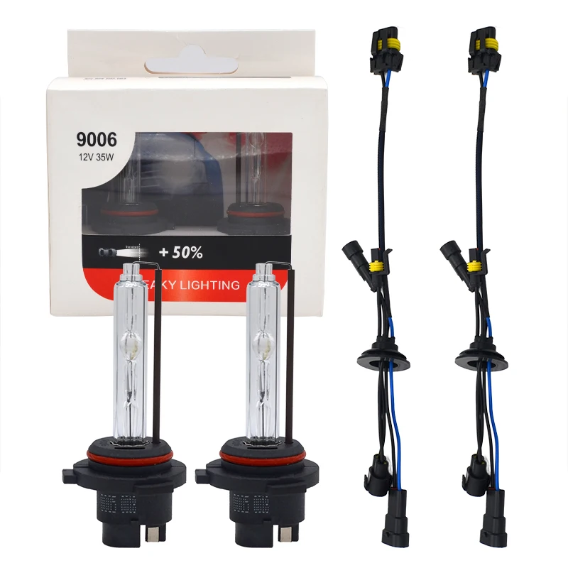 HIDLT AC 35W Fast Bright Yeaky H7 H1 H3 H11 9005 9006 D2H HID Conversion Bulb Kit 12V Car Light DLT F3 Xenon Ballast Reactor (3)