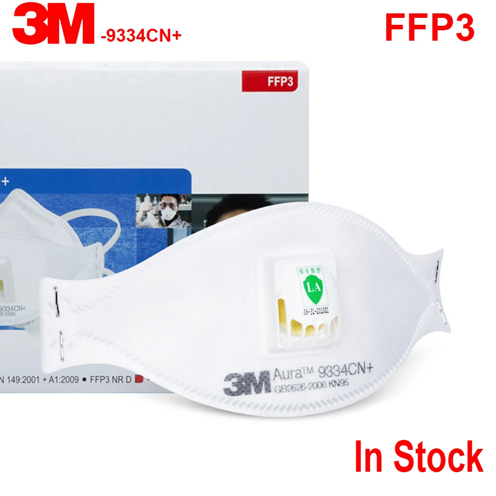 3M 9334 1PCS/Box Noish Protective Fish mask Dust Mask Anti-PM 3 Sanitary Working Respirator Valve Filter Structure
3M 9334 1PCS/Box Noish Protective Fish mask Dust Mask Anti-PM 3 Sanitary Working Respirator Valve Filter Structure