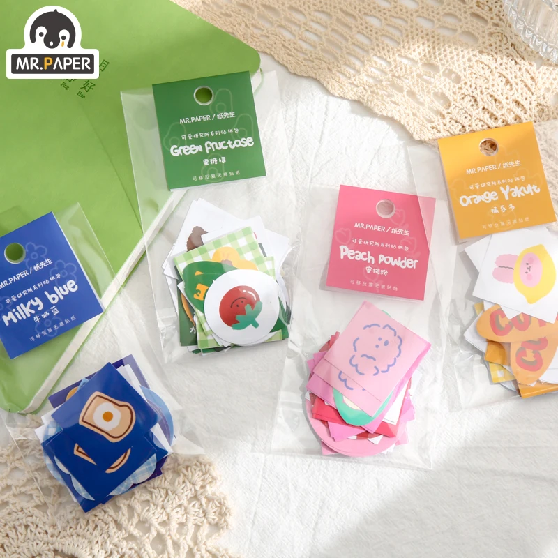 Mr.paper 4 Designs 40Pcs Cute Institute Series Cartoon Style Decoration Stickers Scrapbooking Hand Account Material DIY Stickers 
Mr.paper 4 Designs 40Pcs Cute Institute Series Cartoon Style Decoration Stickers Scrapbooking Hand Account Material DIY Stickers