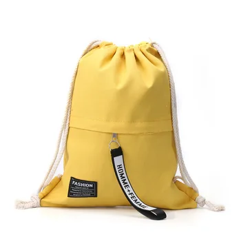 1PC Women Drawstring Bags Canvas Large Capacity Storage Drawstring Bag School Gym Pack Rucksack Backpack Pouch
1PC Women Drawstring Bags Canvas Large Capacity Storage Drawstring Bag School Gym Pack Rucksack Backpack Pouch